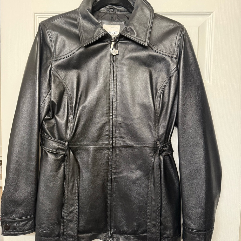 Real Leather Black Jacket